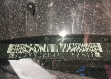 2014 Buick Enclave Premium from USA, damaged, VIN 5GAKRCKD4EJ252949